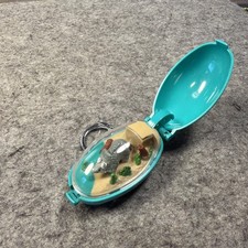 Vintage 1993 Takara Pocket Critters My Pet Dino Keychain Electronic Virtual Pet picture
