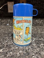 Vintage 1982 Heathcliff Aladdin Lunchbox Thermos ( Thermos Only) picture