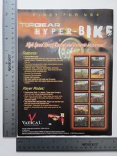 Top Gear Hyper Bike Advertisement Original Print Ad / Poster Game Gift Art picture