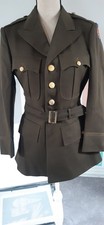genuine 1945 WWII US army pilot Uniform jacket hamilton tailoring M V8 patch picture