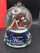 AVON 2000 Irving Berlins WHITE CHRISTMAS Bing CROSBY Musical Snow Globe picture