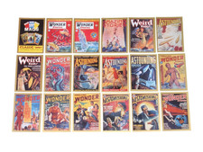 1992 CLASSIC PULPS SPERRY MINI MAGS 100 BASE CARD SET MAGAZINE COVERS FICTION picture