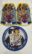 (3) Vintage OSCEOLA 564 WWW Boy Scout Patch Lot picture