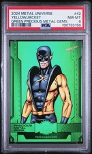 2024 Marvel Metal Avengers Yellow Jacket PMG /10 Precious Metal Gems PSA 8 picture