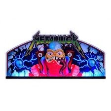 Metallica Pinball Topper Acrylic Led RGB Topper for Pinball Machine Arcade Decor picture