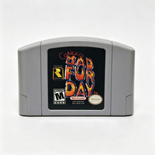 Conker's Bad Fur Day for Nintendo 64 N64 Video Game Cartridge Only Tested picture
