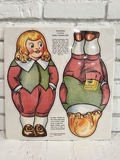 Vintage 1930 Quaker Oats Crackers Pillow Doll Pattern- A picture