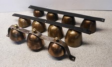 3 ANTIQUE HARNESS BELLS picture