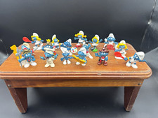 16 Smurfs Plastic Figurine Lot 70’s & 80’s picture