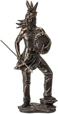 Native American Warrior Resin Figurine 13
