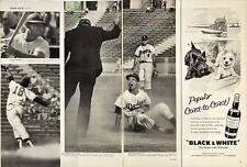Los Angeles Dodgers San Francisco Giants 1959 Game Maury Wills Magazine Article picture
