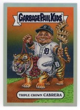 2025 BOWMAN CHROME MIGUEL CABRERA TRIPLE CROWN CABRERA GARBAGE PAIL KIDS #BGP-39 picture