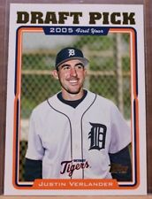 JUSTIN VERLANDER 2005 Topps #677 Rookie Card Detroit Tigers RC MINT (39) picture