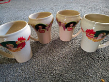 Vintage Ladies of Coca-Cola Mugs Multicolor (4) picture