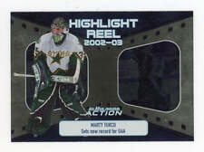 2002-2003 Marty Turco Highlight Reel In The Game Dallas Stars # HR-11 picture