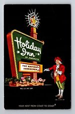 Baltimore MD-Maryland, Holiday Inn, Advertising, Antique Vintage Postcard picture