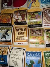 Lot Of 30 Starbucks Vintage Coffee Stamps Stickers picture