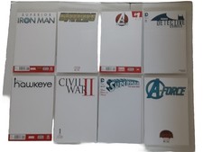 8 Copy lot Marvel Blank Sketch Cover Variants SUPERMAN BATMAN civil war GOTG picture