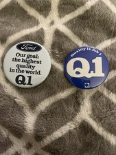 VINTAGE FORD MOTOR COMPANY Lot of 2 Pins Q1 Highest Quality picture