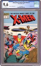 Official Marvel Index to the X-Men #4 CGC 9.6 1987 4371794014 picture