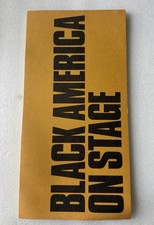 1978 Black America on Stage Vintage CUNY Theater History Booklet Black Broadway picture