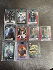 2018 Topps Star Wars Archives Signature - Auto Lot x10 Chewbacca Snoke Jabba picture