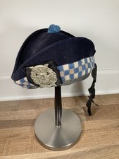 Vintage Toronto Scottish Regiment Glengarry Cap Size 7 3/8 Carry On Badge picture