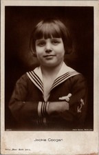 1925 Jackie Coogan Real Photo Postcard RPPC Sailor Suit Berlin Ross Verlag picture