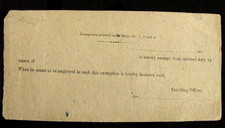 CIVIL WAR CONFEDERATE DRAFT EXEMPTION VIRGINIA picture