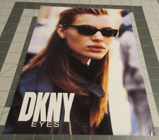 1997 DKNY Eyes vintage Print Ad Fashion picture