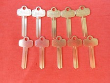 BEST KEY BLANKS (E) KEYWAY PACKAGE OF 10 picture