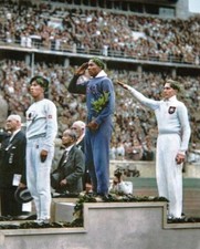 1936 JESSE OWENS Summer Olympics in Berlin Germany Poster Photo 24x36 picture
