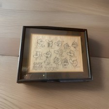 RARE 1949 Terry Toons Gandy Goose Sketch Model Sheet Mighty Mouse Cartoon picture