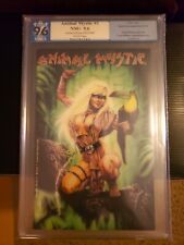 Animal Mystic #1 Limited Ed. Signed 822 of 2000 Cry For Dawn PGX 9.6 (not CGC) picture