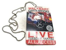 Garth Brooks Live All Access Staff Pass 1998 Double Live Album & Event picture