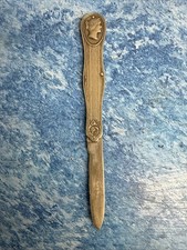 Vintage 19th Century Coin Silver .900 Fruit Folding Knife picture