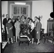 Senator Prescott Bush presented a chair by staff as a retiremen- 1962 Old Photo picture