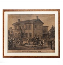 RARE 1865 Abraham Lincoln Lithograph – 