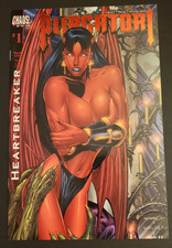 Purgatori #1 Heartbreaker Red Foil NO DF COA Chaos Comics NM 2002 One Shot picture