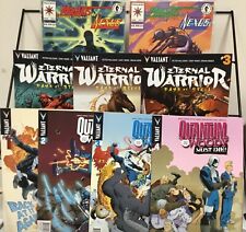 Valiant Comics Magnus/Nexus 1-2, Eternal Warrior 1-3, Quantum & Woody 1-4 picture