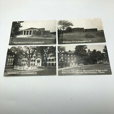 Lot of 4 Vintage RPPC Shippensburg PA State Teachers College Postcards U5   picture
