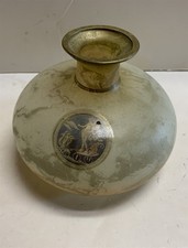 VTG Italian Arte Murano Glass Vase Bottle Handmade Perfume picture
