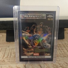 Topps Chrome Marvel 2026 Black Refractor /10 Meanwhile
