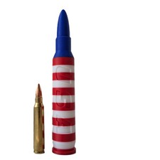 Commemorative Large Rifle Round USA 250 American Flag Patriotic Gift Desk Decor picture