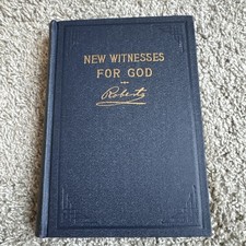 Vintage Hardback Book New Witnesses For God By B.H. Roberts 1911 Volume 1 Mormon picture