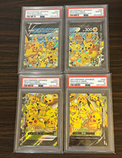 2021 Pokemon Japanese Pikachu V-UNION 25th Anniversary PSA 10 Lot of 4 #025-028 picture