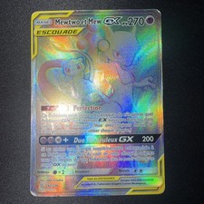 Pokemon Card Mewtwo & Mew GX Tag Team Rainbow 242/236 🇫🇷 picture