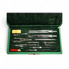 Vintage Kihara Seisakusho Drafting Compass Set picture