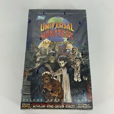 1994 Universal Monsters Topps Factory Sealed Box 36 Packs picture