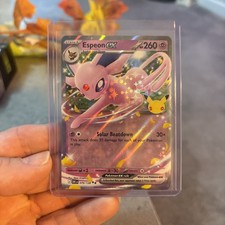 Pokémon - Espeon Ex - 70/128 - 30th Anniversary - Double Rare - NM picture
